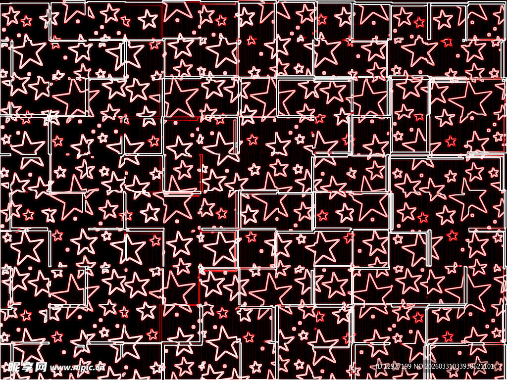 抽象红黑像素图案纹理