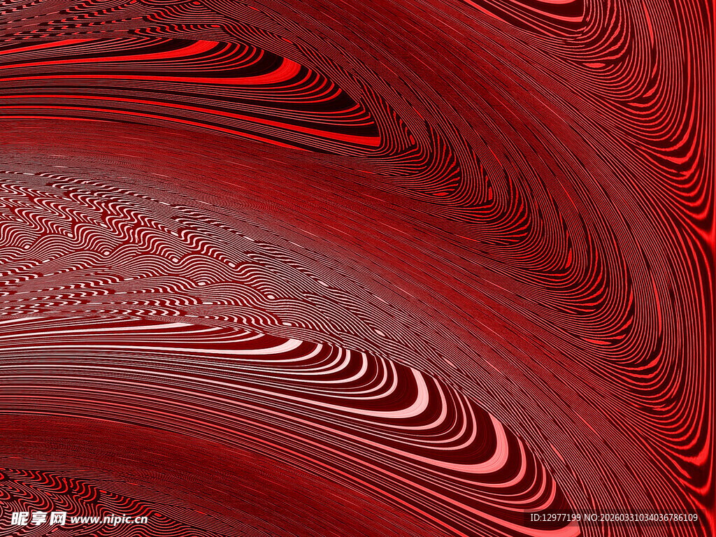 红色抽象纹理艺术图案