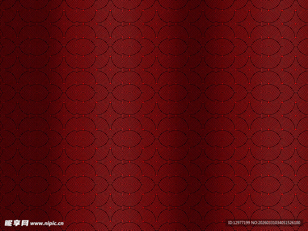 深红色纹理布料背景图