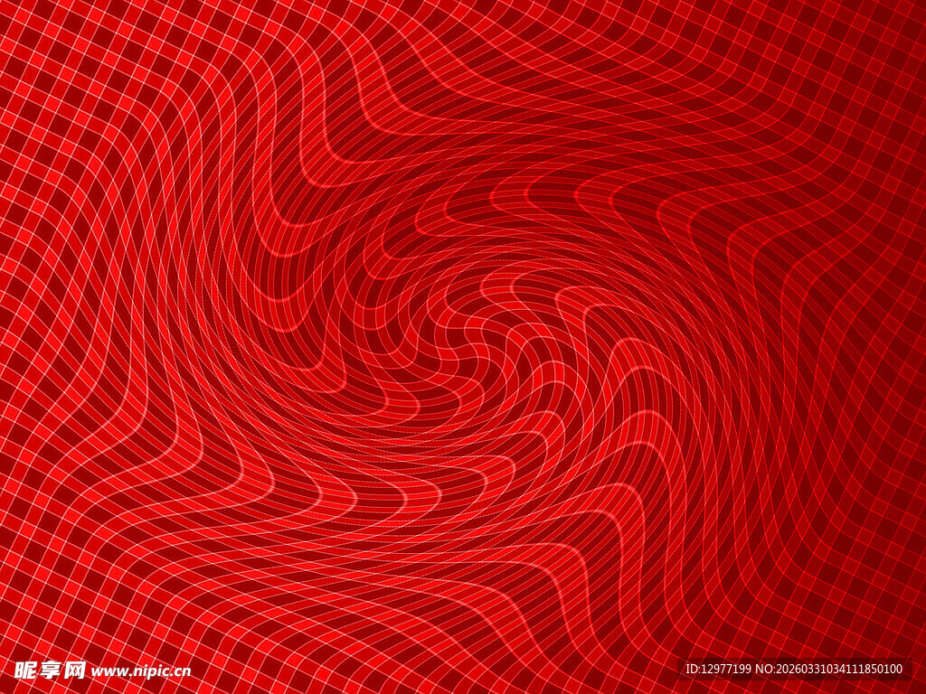 红色漩涡抽象纹理背景图