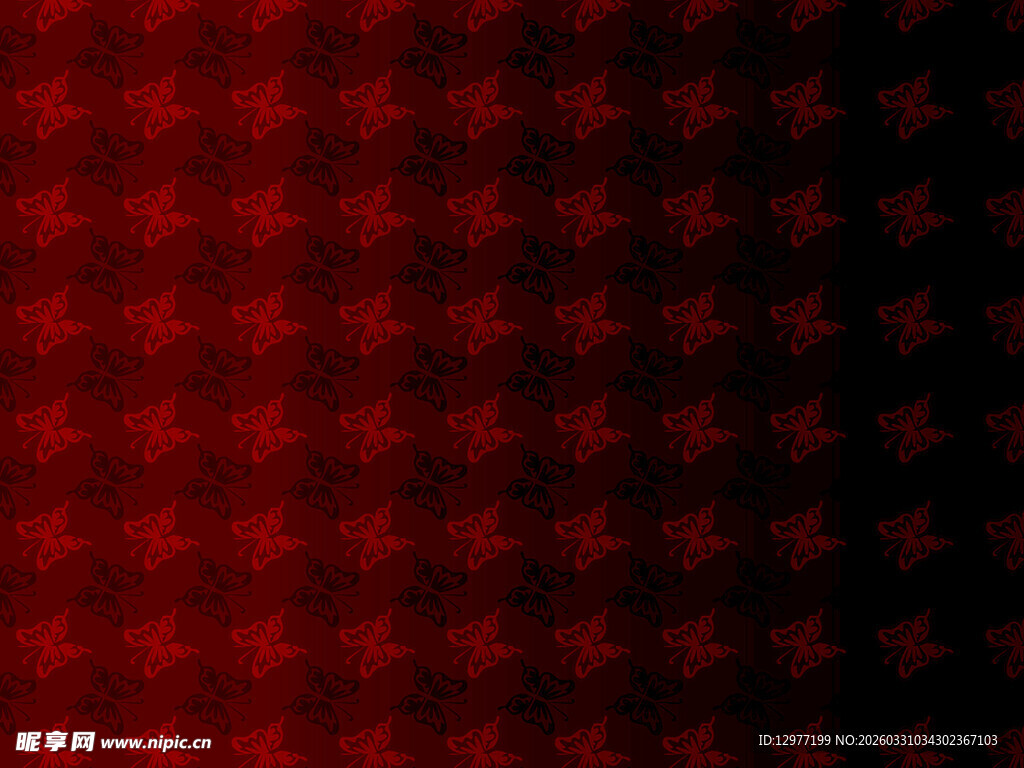 渐变红色网格背景图