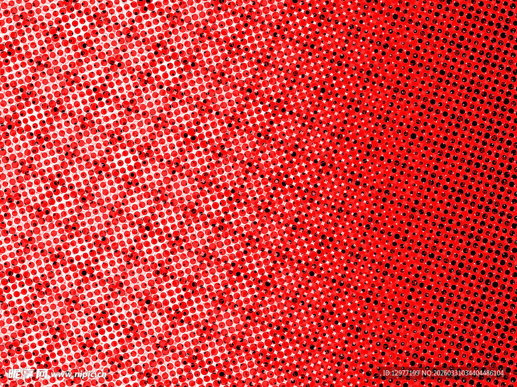 红色网格纹理背景图
