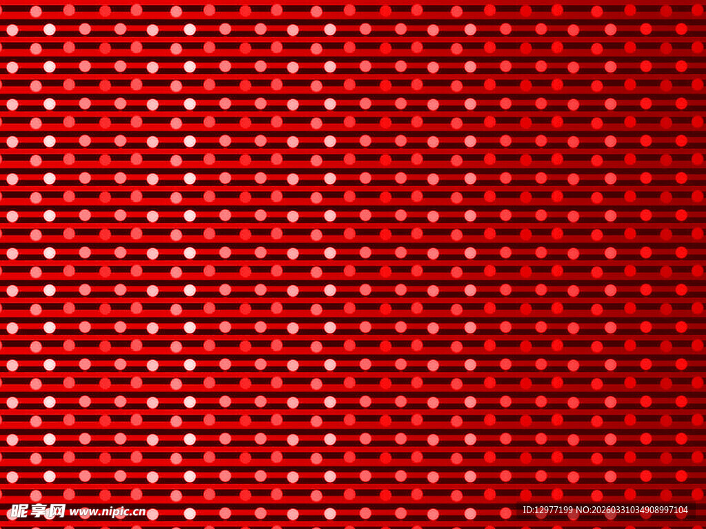 红色波点纹理背景图
