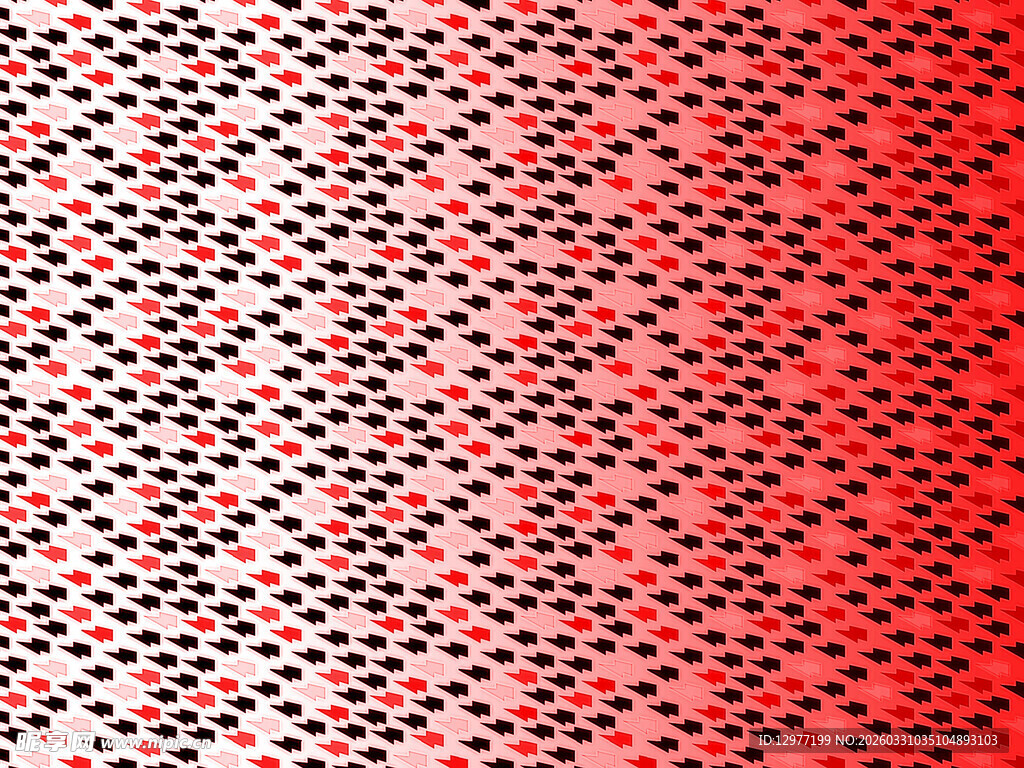 红色渐变半色调图案背景