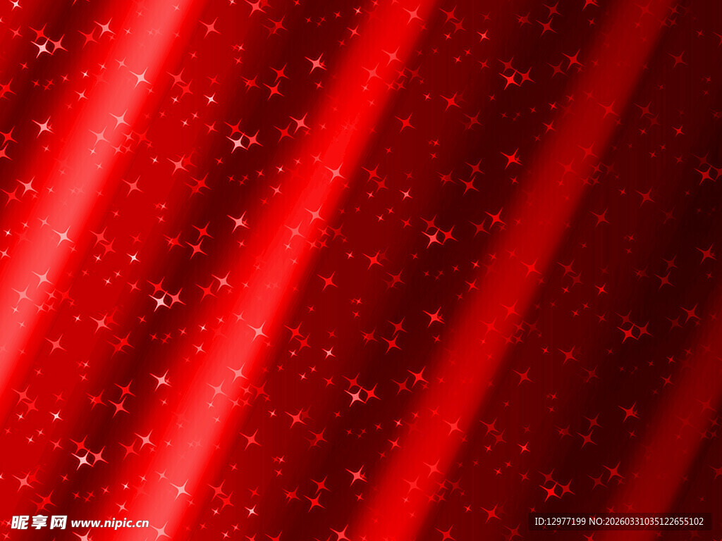 红色闪耀波纹背景图
