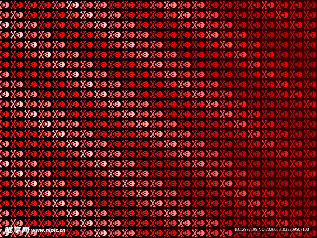 红色渐变点状纹理背景