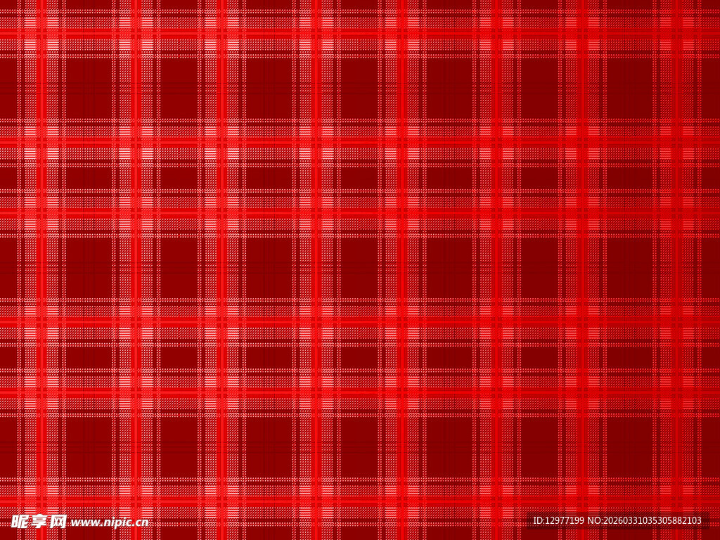 红色格子纹理背景图案