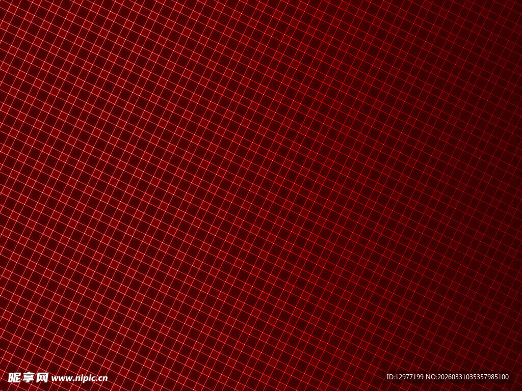 红色网格纹理背景图