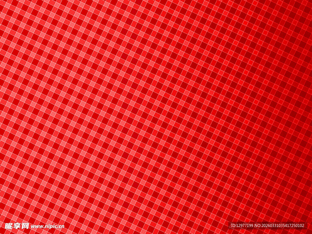 红色网格纹理背景图案