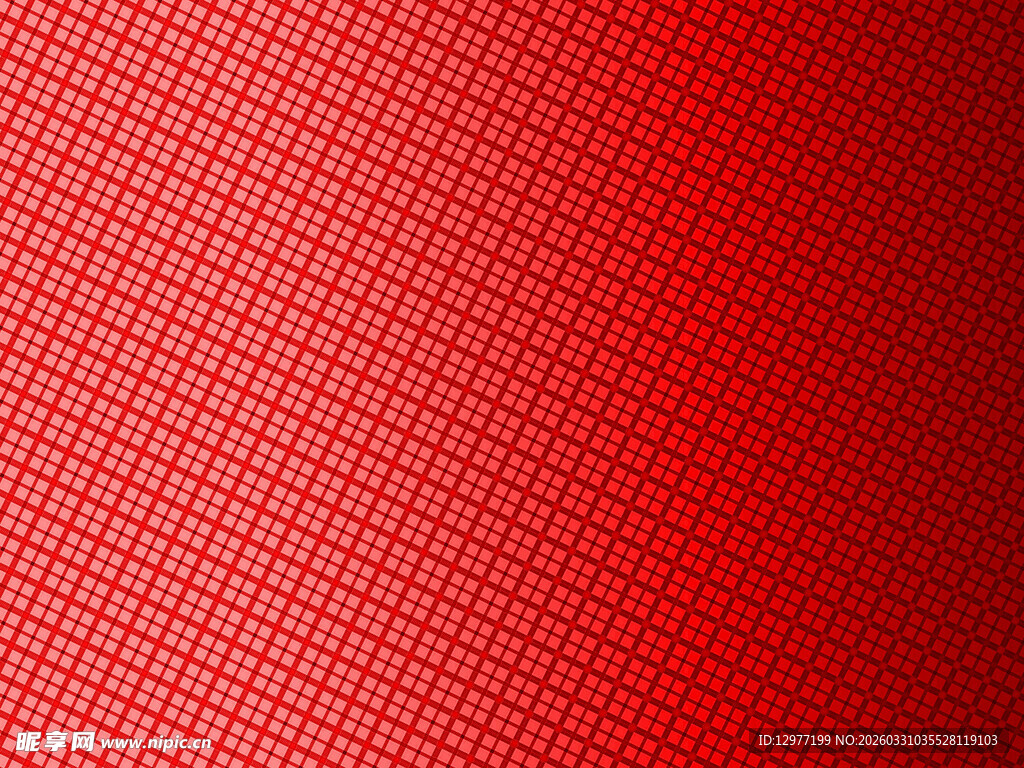红色网格纹理背景图