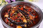 香辣豆豉茄子煲