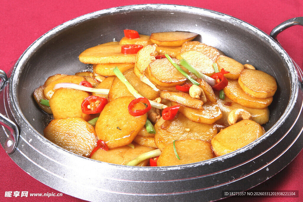 香辣干锅土豆片