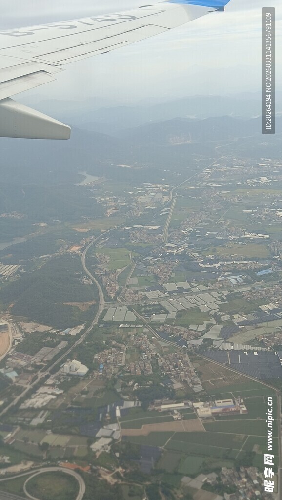 高空俯瞰城市景观