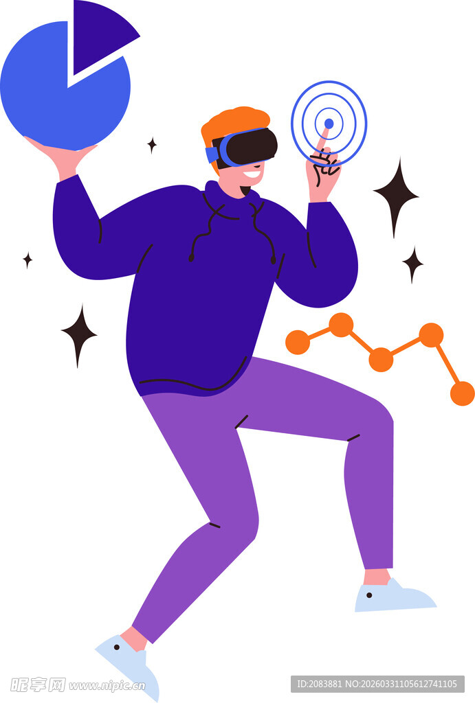 男子手持图表专注分析