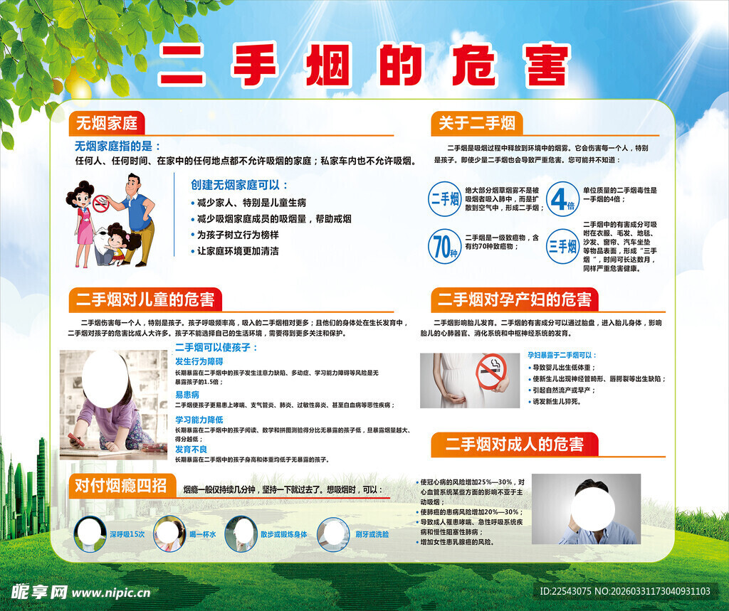 二手烟海报