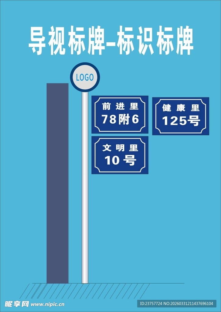 导视标识牌设计展示