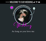 浪漫婚礼迎宾区