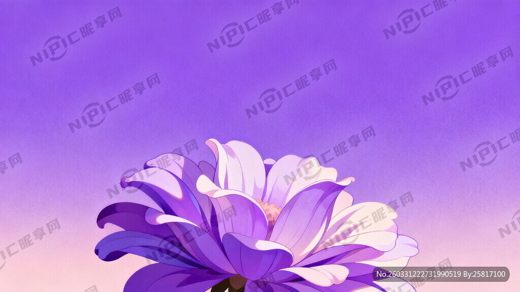 背景用紫色渐变色