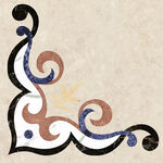 复古精美角落装饰图案