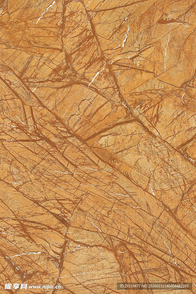 棕黄色纹理大理石表面