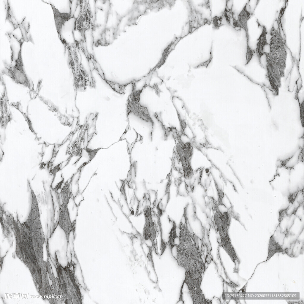 简约灰白大理石纹理图案