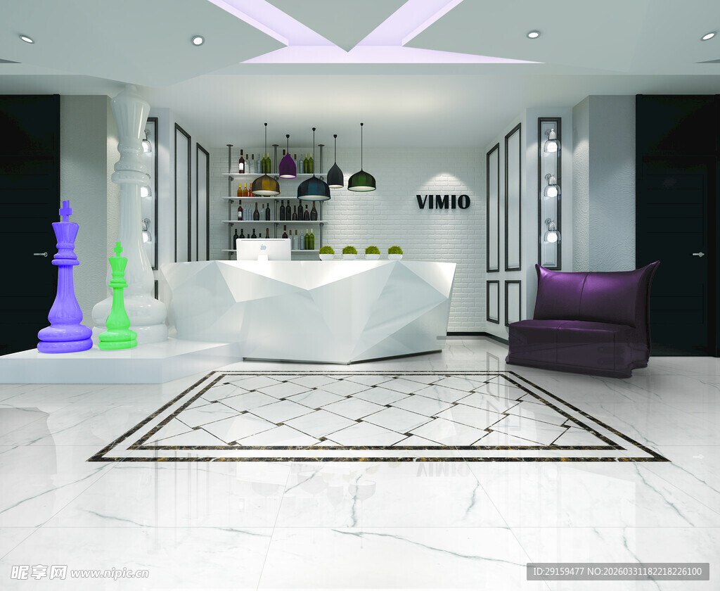 现代简约风格客厅室内设计