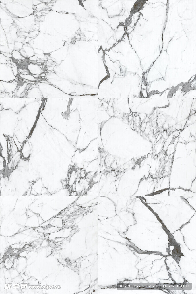 简约黑白大理石纹理背景