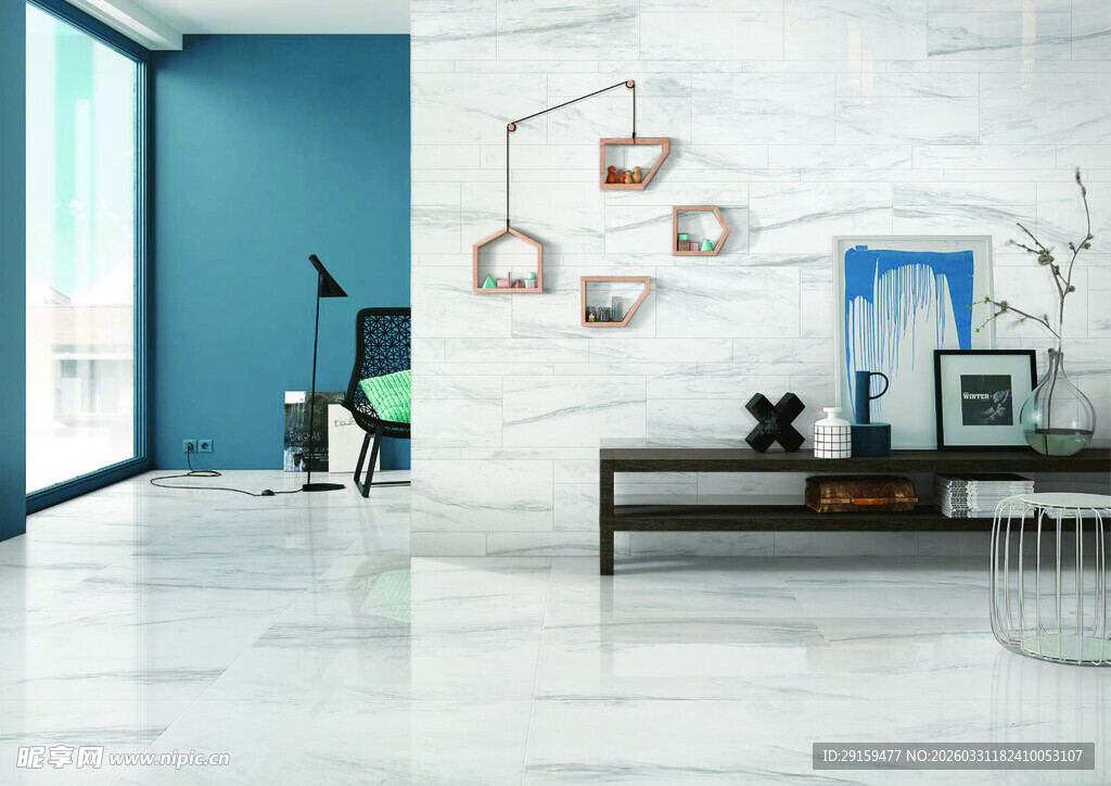 现代简约风客厅室内一角