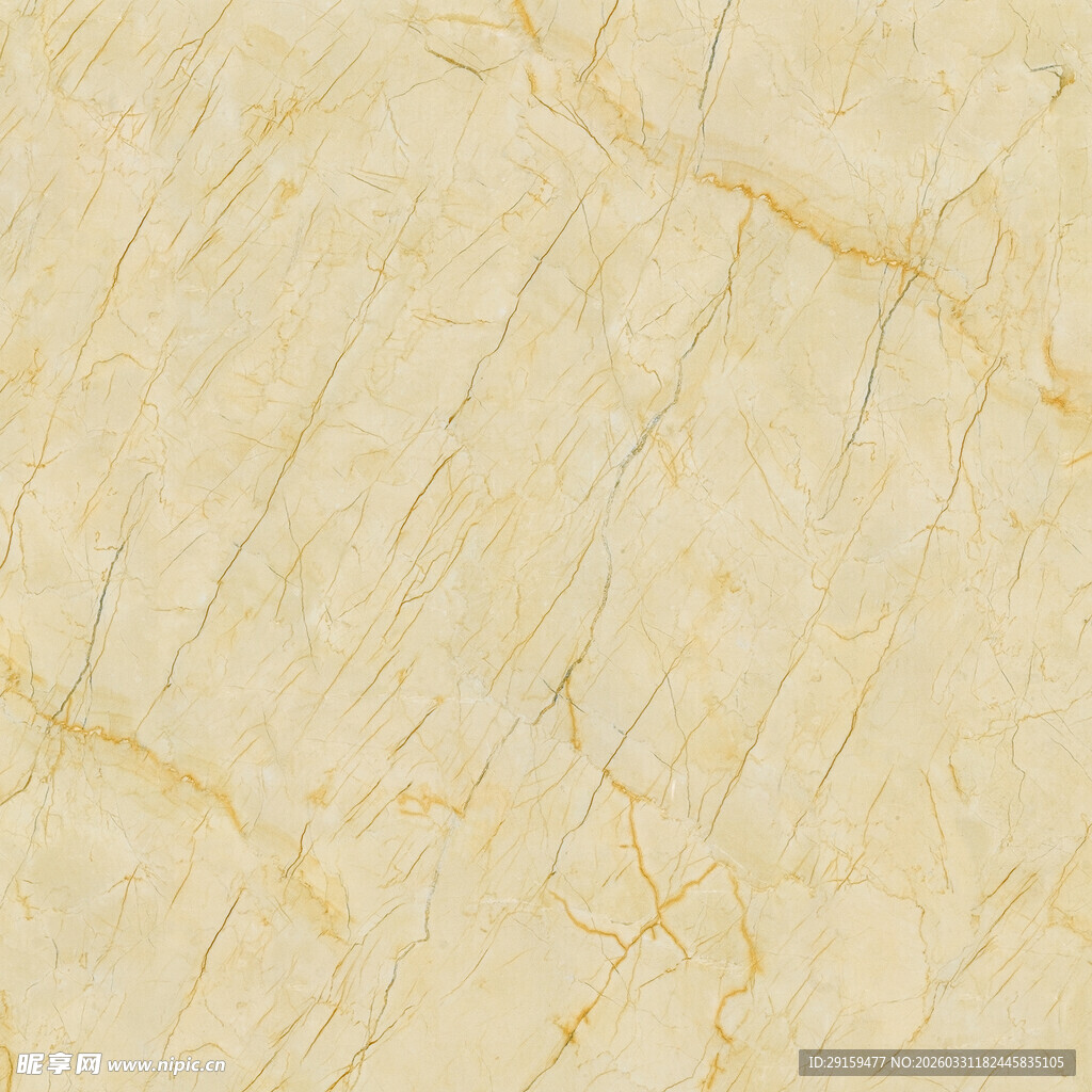 米黄色大理石纹理背景图