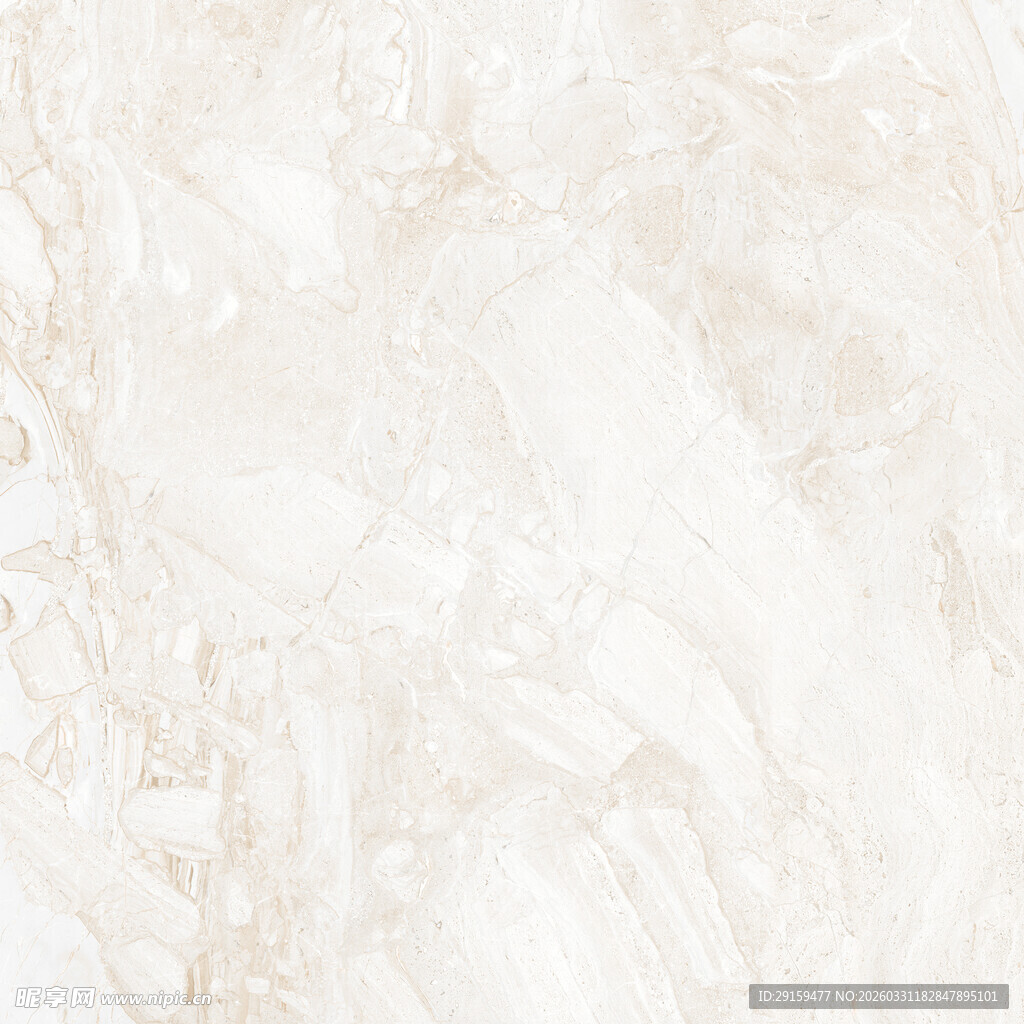 米白色大理石纹理背景图