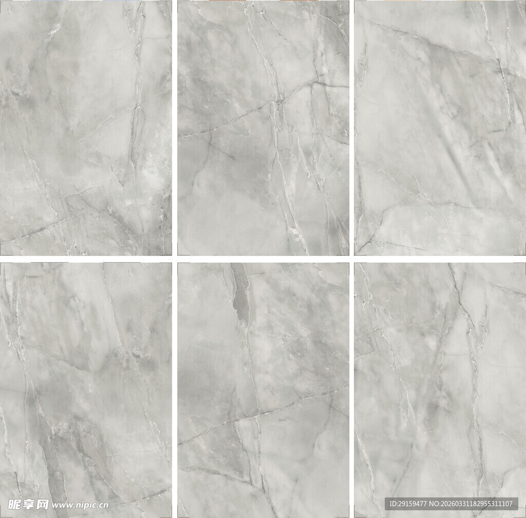 浅灰色大理石纹理瓷砖