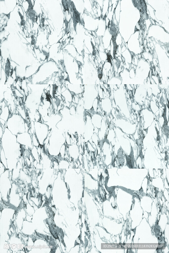 蓝白大理石纹理图案