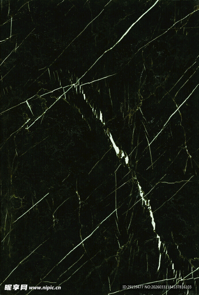 黑色大理石纹理特写