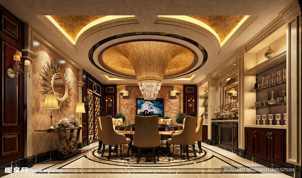 豪华大气的高端室内空间