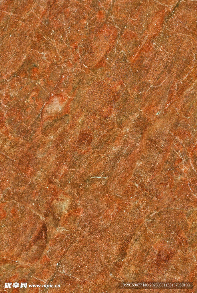 橙红色大理石纹理图案