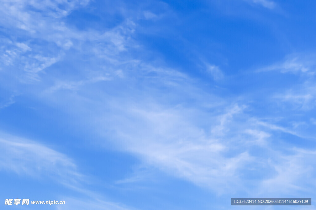 蓝天白云美景