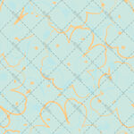 浅蓝色底几何线条图案