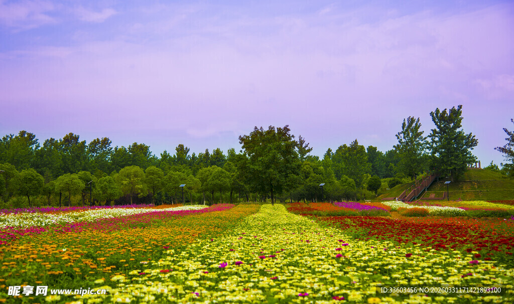 多彩田园风光美景