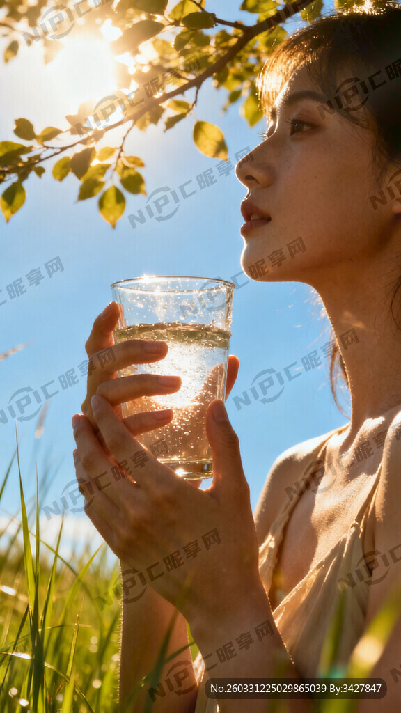 暖阳透过枝叶洒落