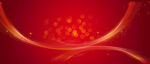 红色动感线条背景图