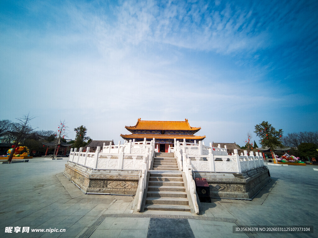 鹿邑老君台建筑景观