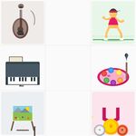 儿童玩具与乐器展示