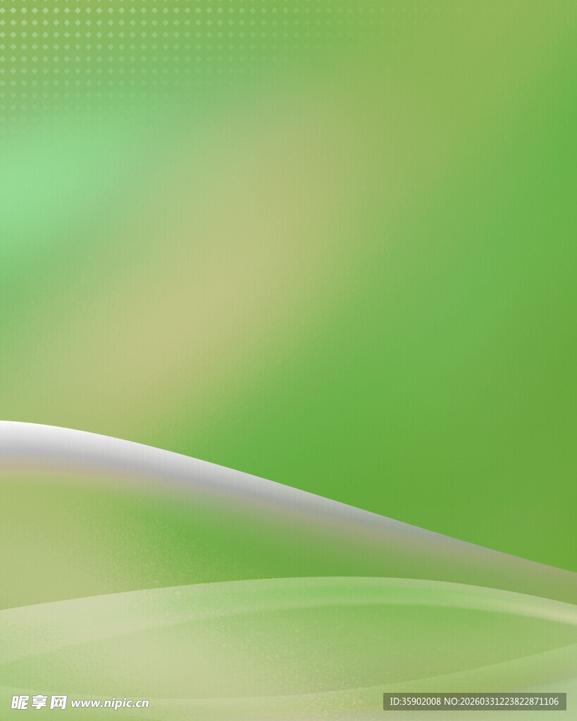 清新绿色渐变抽象背景图