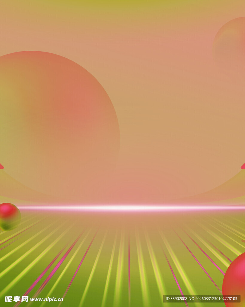 梦幻渐变草地背景图