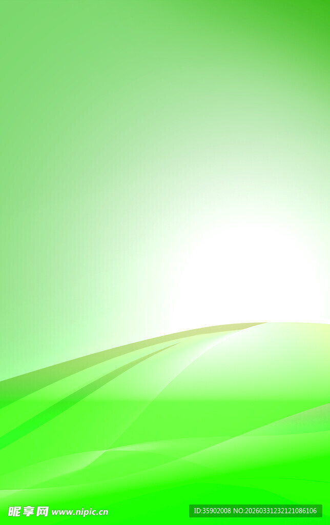 清新绿色渐变背景图