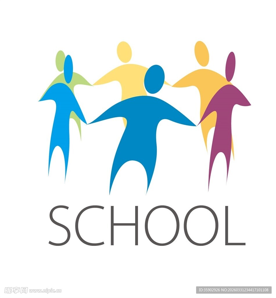 学校里的多彩伙伴情谊