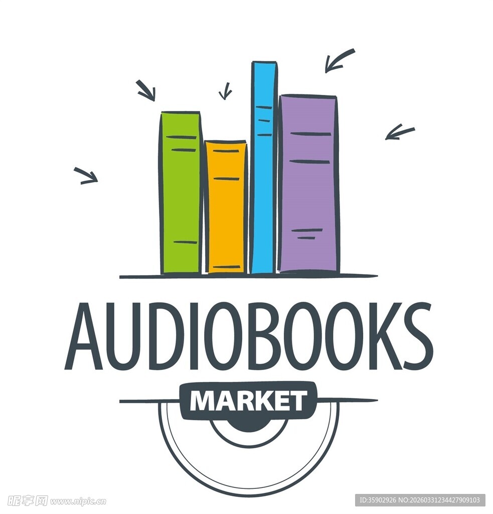 有声书市场标志设计