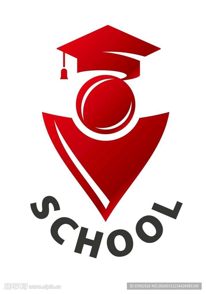 学校教育标志设计