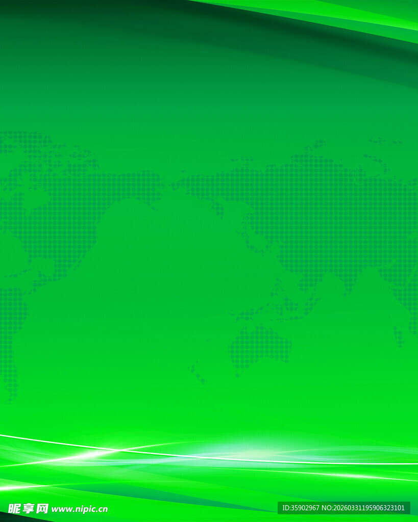 绿色动感渐变背景图