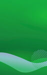 绿色波浪线条抽象背景图
